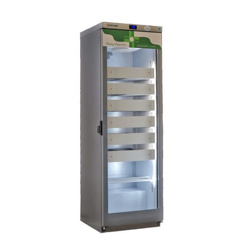 Refrigerador para farmacia - Medicagel 40 - Crima Italia Srls - de tipo armario / con puerta de cristal