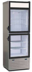 Refrigerador de laboratorio - DFC400 - Crima Italia Srls - de tipo armario / con 2 puertas / con puerta de cristal