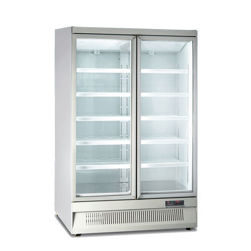 Congelador para farmacia - CR126/2 - Crima Italia Srls - de tipo armario / con 2 puertas / con puerta de cristal