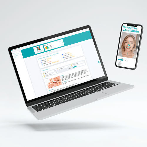 Software de análisis - SmileMate - Dental Monitoring - de control / para informes / de tratamiento