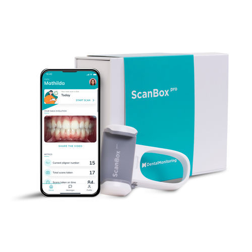 Cámara para odontología - ScanBox pro - Dental Monitoring - digital / portátil
