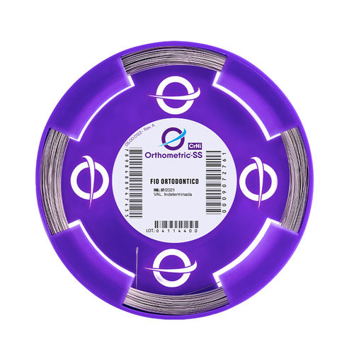 Hilo ortodóntico redondo - Orthometric SS - Orthometric Industria e Comercio de Produtos Medicos e Odontologicos Ltda. - NiTi