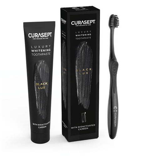 Material dental de fluoruro - CURASEPT SpA - de hidroxiapatita / peróxido de carbamida / de peróxido de hidrógeno