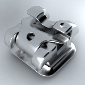 Bracket de metal - MBT 0.022 LL3 - IOS, PC - rectangular