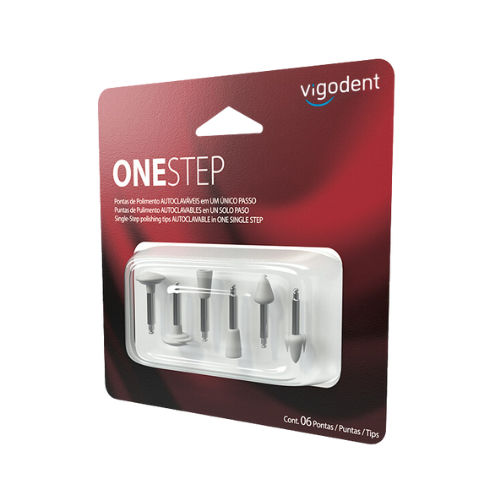 Fresa para odontología - Onestep - Vigodent Indústria e Comércio Ltda - de silicona / de acabado / de pulido