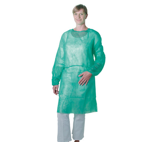 Casaca sanitaria unisex - 5130 - Unigloves - de polipropileno / verde