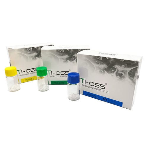 Sustituto óseo xenotransplante - 25-0512  - Ti-oss - para cirugía dental / polvo