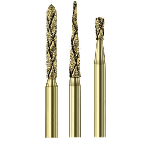 Fresa para odontología - CD series - Busch & Co. GmbH & Co. KG - de oro / de escayola / de diamante