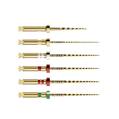 Lima endodóntica rotativa - M3 Pro Gold V.2 - Bondent GmbH - para tratamiento endodóntico