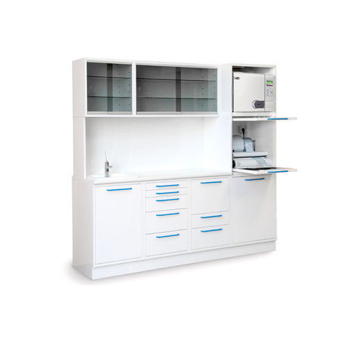 Armario de esterilización - CLASSIC LINE - Tecnomed Italia - para clínica veterinaria / de hospital / modular