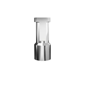 Análogo de implante dental de acero inoxidable - 321000N  - NOTCH Implant - recto