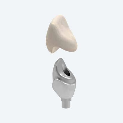 Pilar para implante CAD CAM - NEW ANCORVIS S.r.l - cónico / de circona / interno