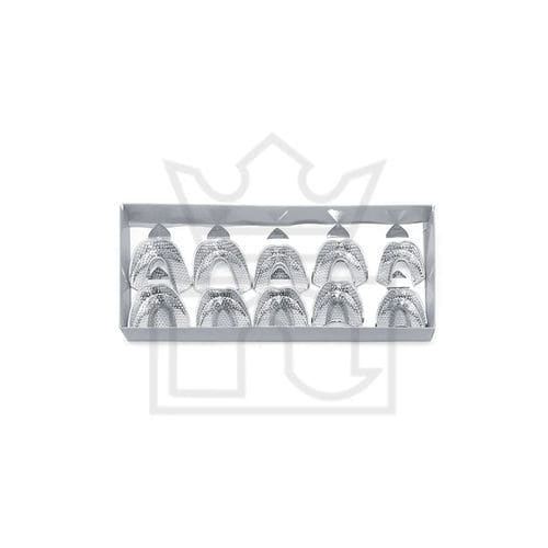 Molde dental dentadura parcial - 116-0920 - Nadir & Co - perforado