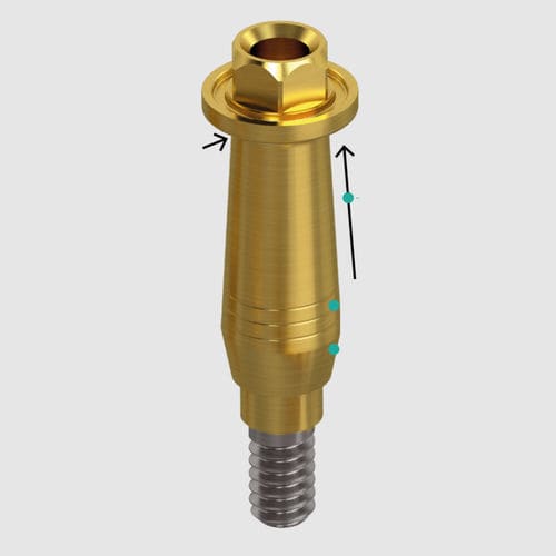 Pilar para implante de titanio - MULTI_UNIT mini - Smart Implant Solutions S.L. - externo / interno / recto