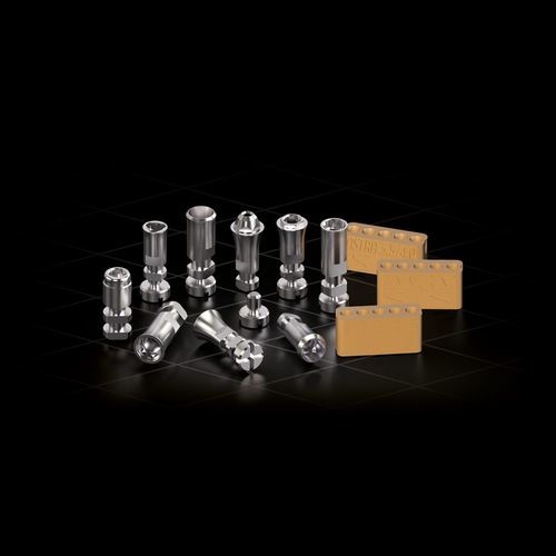 Análogo de implante dental de acero inoxidable - SIS-0502X - Smart Implant Solutions S.L. - de tornillo