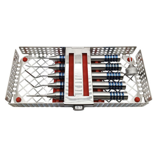 Kit de periotomos curvo - OR-2252 - Sheroski Sverige - doble / de acero inoxidable
