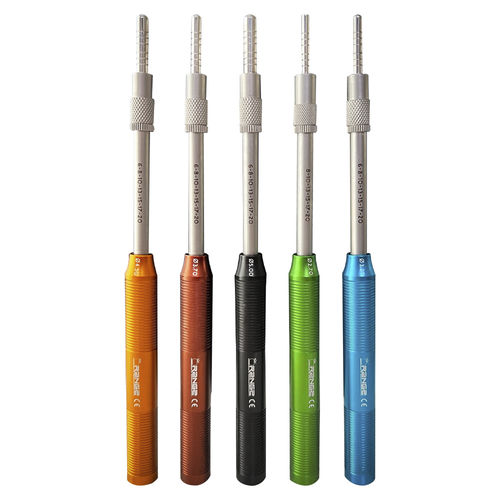 Kit de osteótomos recto - OR-4755 - Sheroski Sverige - convexo / de acero inoxidable