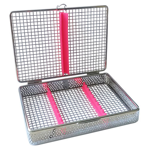Cassette de esterilización para instrumental dental - OR-9603 - Sheroski Sverige - perforado / de acero inoxidable / apto para autoclave