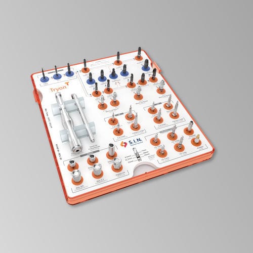 Kit de instrumentos para implantología dental - TRYON - S.I.N. Implant System