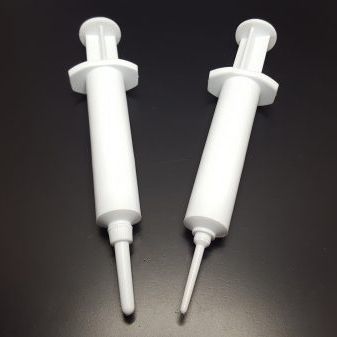 Jeringa veterinaria - V.107/4 - Betaplast - para mastitis / 10 ml / de polietileno