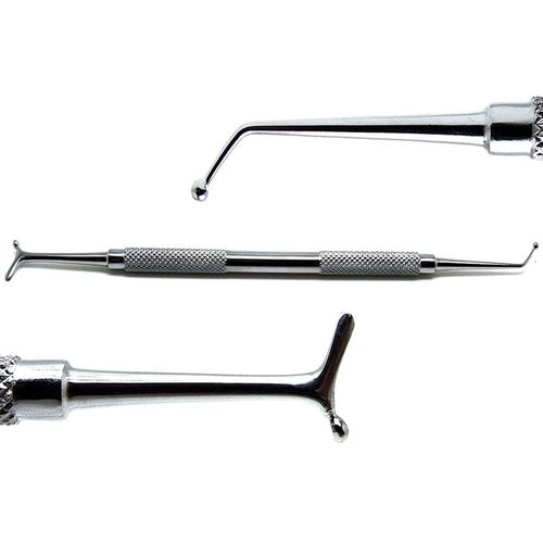 Escarificador dental para cirugía dental - Orvosi instruments - para implantes / doble / de acero inoxidable