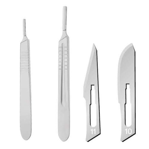 Mango de escalpelo con mango metálico - Orvosi instruments - de seguridad