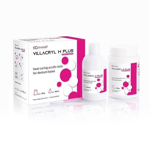 Material dental de fibra acrílica - Villacryl H Plus - Everall7 Sp. z o.o. - de resina / para la fabricación de dentaduras postizas / transparente