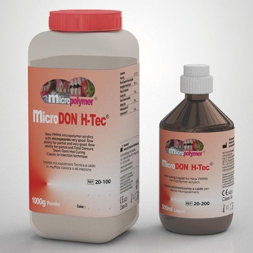 Material dental de fibra acrílica - microDon Hot H-Tec ® - megadental italia - de resina / para prótesis dentales / para la fabricación de dentaduras postizas