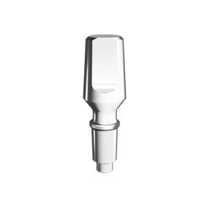 Pilar para implante de acero inoxidable - Dentscare Ltda. - interno / recto / cementado