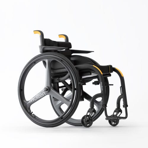 Silla de ruedas manual - Wheeliy Power Drive - Quantum - de exterior / de interior / plegable