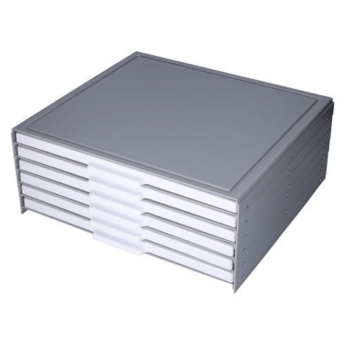 Armario para prótesis dentales - 8960002 - Licefa GmbH & Co. KG - modular / con cajón / gris
