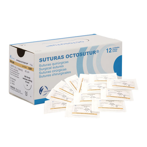 Hilo de sutura no reabsorbible - Octosutur - Laboratorios Clarben S.A. - 5-0
