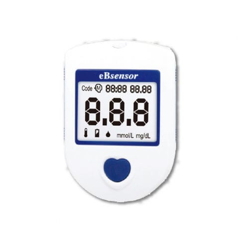 Medidor de glucosa GDH - eBsensor - Visgeneer - eBmonitor - hematocrito / USB
