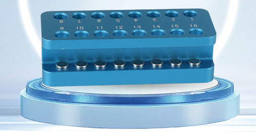 Soporte de laboratorio por separación magnética - DM0216 - caborn link  intelligence company - para tubos de microcentrífuga