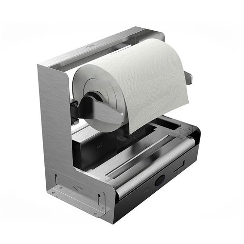 Dispensador de toallitas de papel - PLM-603 M - PALOMA - de acero inoxidable