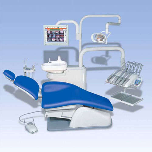 Unidad dental con sillón electromecánico - P5 - PALOMA - con monitor / con portainstrumentos / con luz