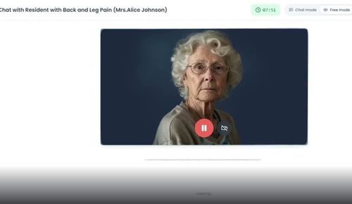 plataforma de IA de simulación de pacientes - MetaMedics