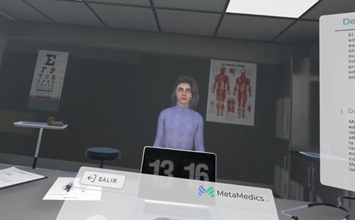 Simulador de comunicación - MetaMedics - para atención general / de formación / de realidad virtual