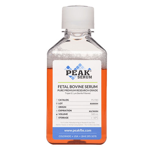 Reactivo de suero - PS-FB3 - PEAK - suero fetal bovino / de tejidos / de laboratorio