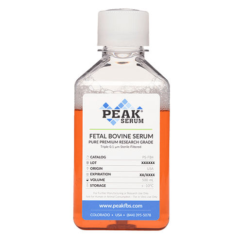 Reactivo suero fetal bovino - PS-FB4 - PEAK - para la investigación / líquido