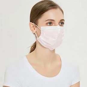 Mascarilla de protección sin látex - M2210 - Xiantao S&J Protective Products - caja de 50 / azul / médica