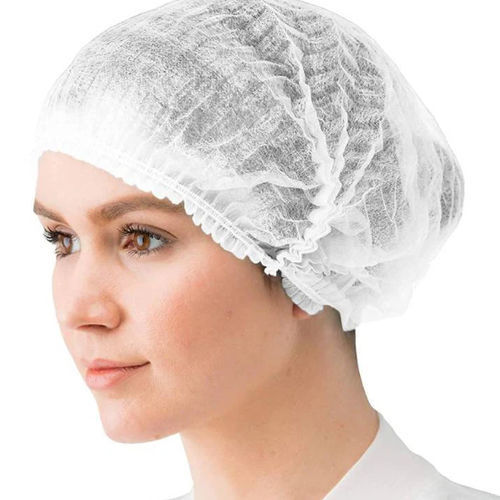 Gorro médico abombado - Spunlace - Xiantao S&J Protective Products - de tejido no tejido / desechable / transpirable