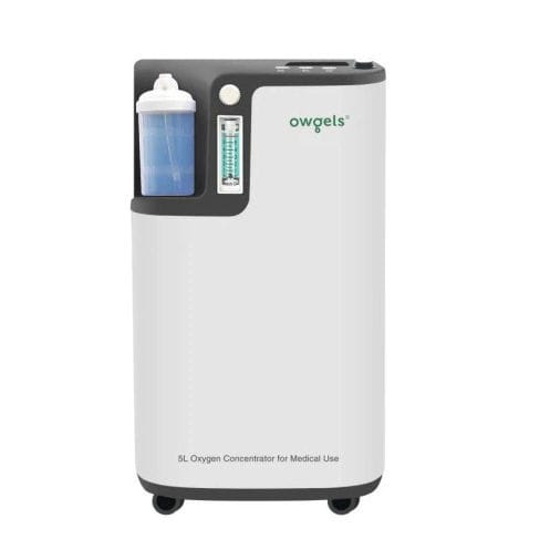 Concentrador de oxígeno médico - XHE-9EF 5L - Xiantao S&J Protective Products - con ruedas / de flujo continuo