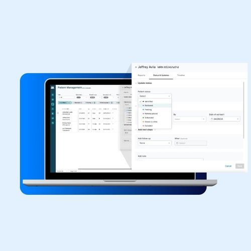 Sistema de gestión de datos de pacientes - Aidoc - de la información / clínico