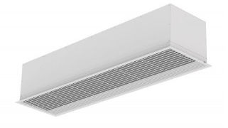 Cortina de aire para puerta de hospital - Recessed Compact - Airtecnics - de techo / para oxidación fotocatalítica / sin ozono