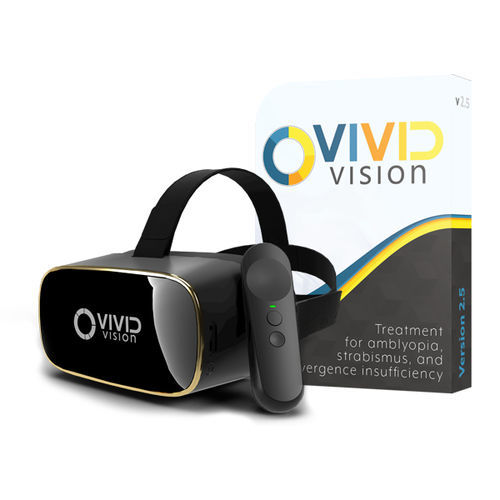 Sala de realidad virtual médica - Home - Vivid Vision