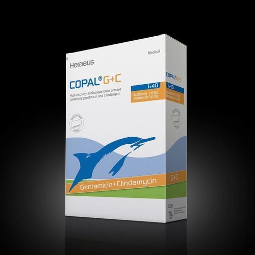 Cemento óseo para cirugía ortopédica - COPAL&reg; G+C - Heraeus Precious Metals