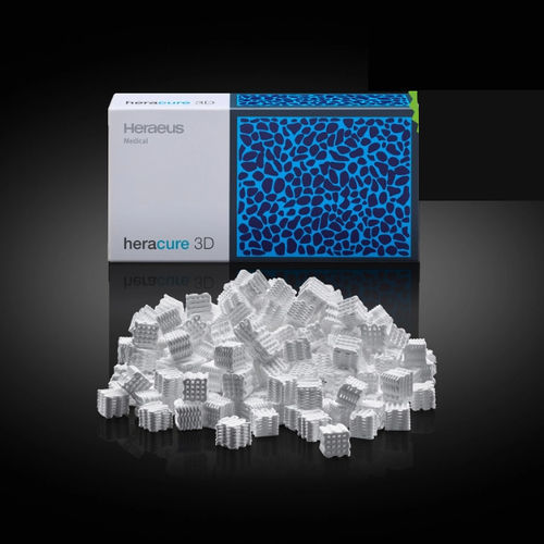 Sustituto óseo sintético - heracure 3D - Heraeus Precious Metals - para cirugía ortopédica / rígido / gránulos