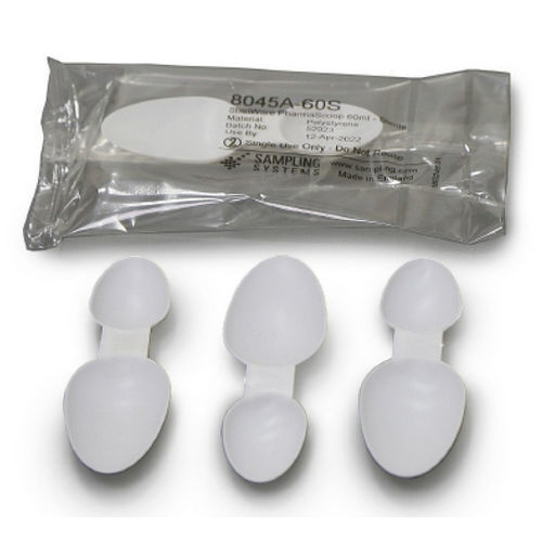 Cuchara de laboratorio doble - 8642A series - SAMPLING SYSTEMS - de un solo uso