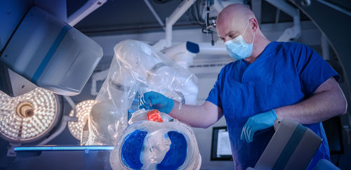 Robot de cirugía para biopsia - GUIDOO - BEC Medical - para cirugía miniinvasiva